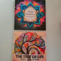 2 Libri per colorare per adulti - Coloring book