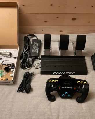 FANATEC Volante + Motore + Pedali (CSL DD)