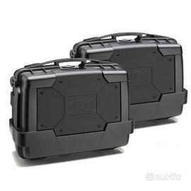 “Kappa tris valigie monokey nero opaco completo