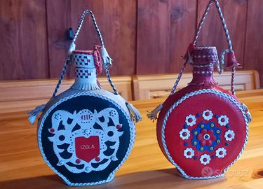 borracce epoca in pelle Istriane