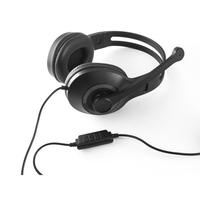 Cuffie usb regolabili con microfono in ABS e PP