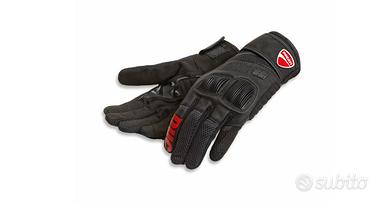 Guanti in tessuto Ducati Summer C4 - NERO/ROSSO