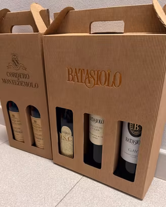 2 Confezioni Vini Piemonte (5 Bottiglie)