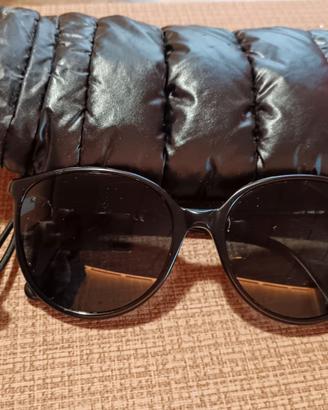 MONCLER occhiale da sole nero donna