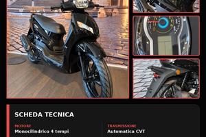 Peugeot Kisbee M 125 Active Jet Black NUOVO - Euro