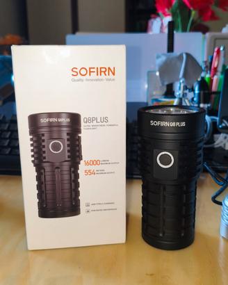 Torcia led Sofirn Q8 plus 