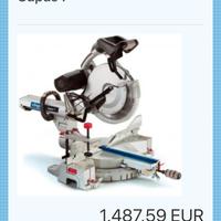 Sega circolare radiale laser con banco