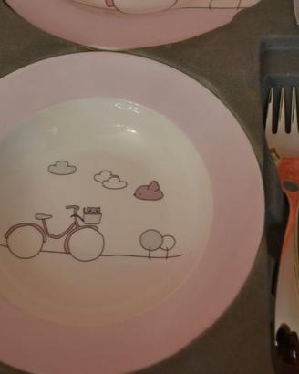 Set di stoviglie per bambini Sambonet Kids