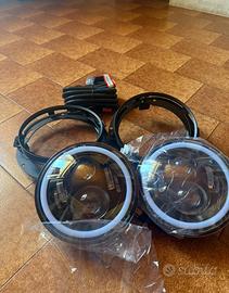 Fari led kit completo staffe e cablaggio