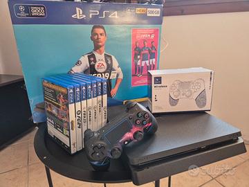 
🎮 PlayStation 4 Slim 500GB + 7 Giochi + Joypad (