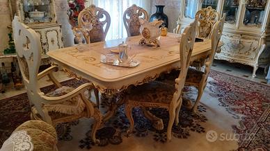 stanza di pranzo come nuova 