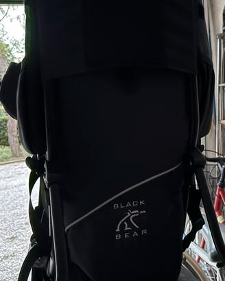 Zaino escursioni trekking per bimbo Black Bear