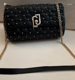 Borsa a tracolla con brillantini