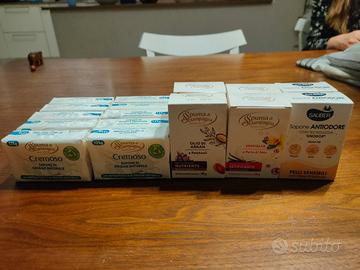 lotto 16 saponette spuma champagna  cesti natale