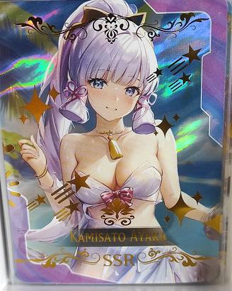 Kamisato Ayaka - SSR TGC card GenshinImpact