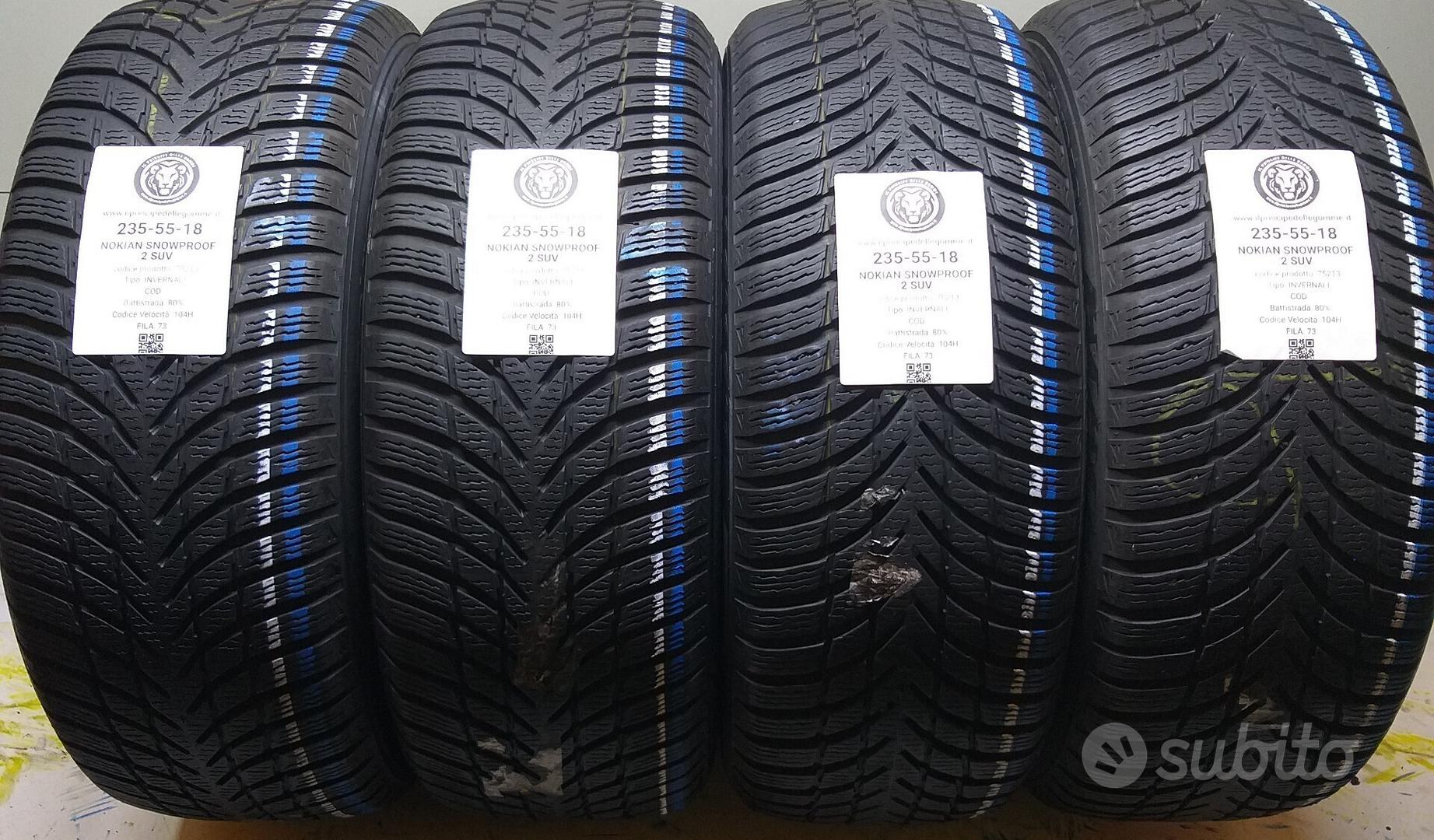 4 GOMME 235 55 18 NOKIAN A75213