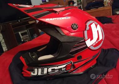 CASCO JUST 1 RAPTOR   Taglia M