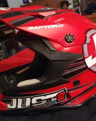 CASCO JUST 1 RAPTOR   Taglia M