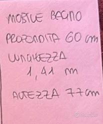 mobile bagno 