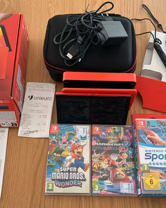 Nintendo Switch Mario Red Edition