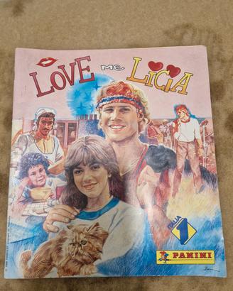 panini figurine Love me Licia Cristina d Avena 