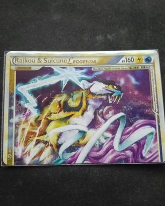 Carta pokemon Raikou
