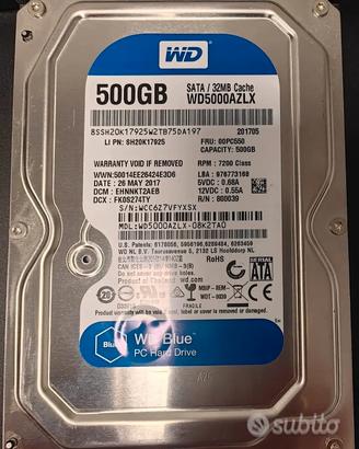 Coppia Hdd Sata 3.5" da 500 GB
