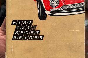 Libretto uso e manutenzione fiat 124 sport spider