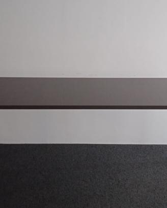 Scrivania ufficio 180x60 rovere struttura metallo
