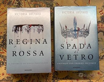 Lotto 2 libri Regina Rossa + Spada di Vetro