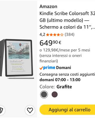kindle Scribe Colorsoft  32 gb