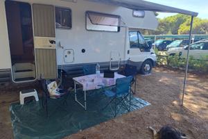 Camper mansardato Rimor su Ford transit 125 tc