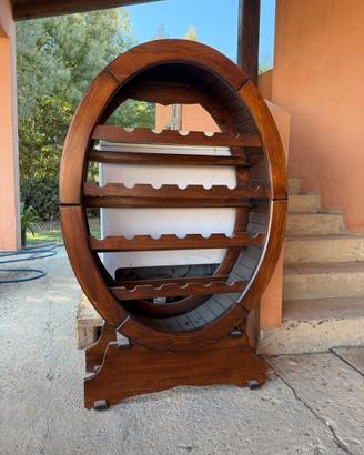 Cantinetta simil botte 24 bottiglie