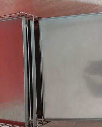 teglie da forno acciaio inox 