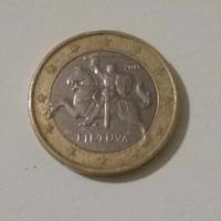 Moneta 1 Euro Anno 2015 Lituania