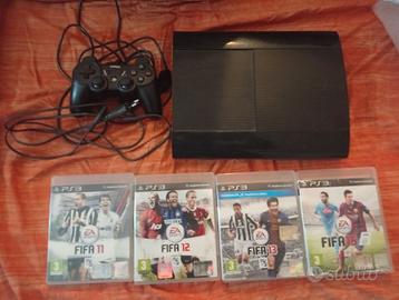 PS3 super slim più giochi fifa