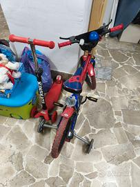 MONOPATTINO E BICICLETTA BIMBO