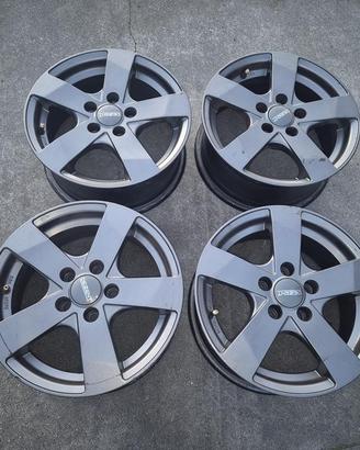 Cerchi In Lega Da 14" Per Volkswagen Polo 6R 2014