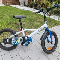 Bici BTWIN 16 pollici per bambini da 4/7 anni
