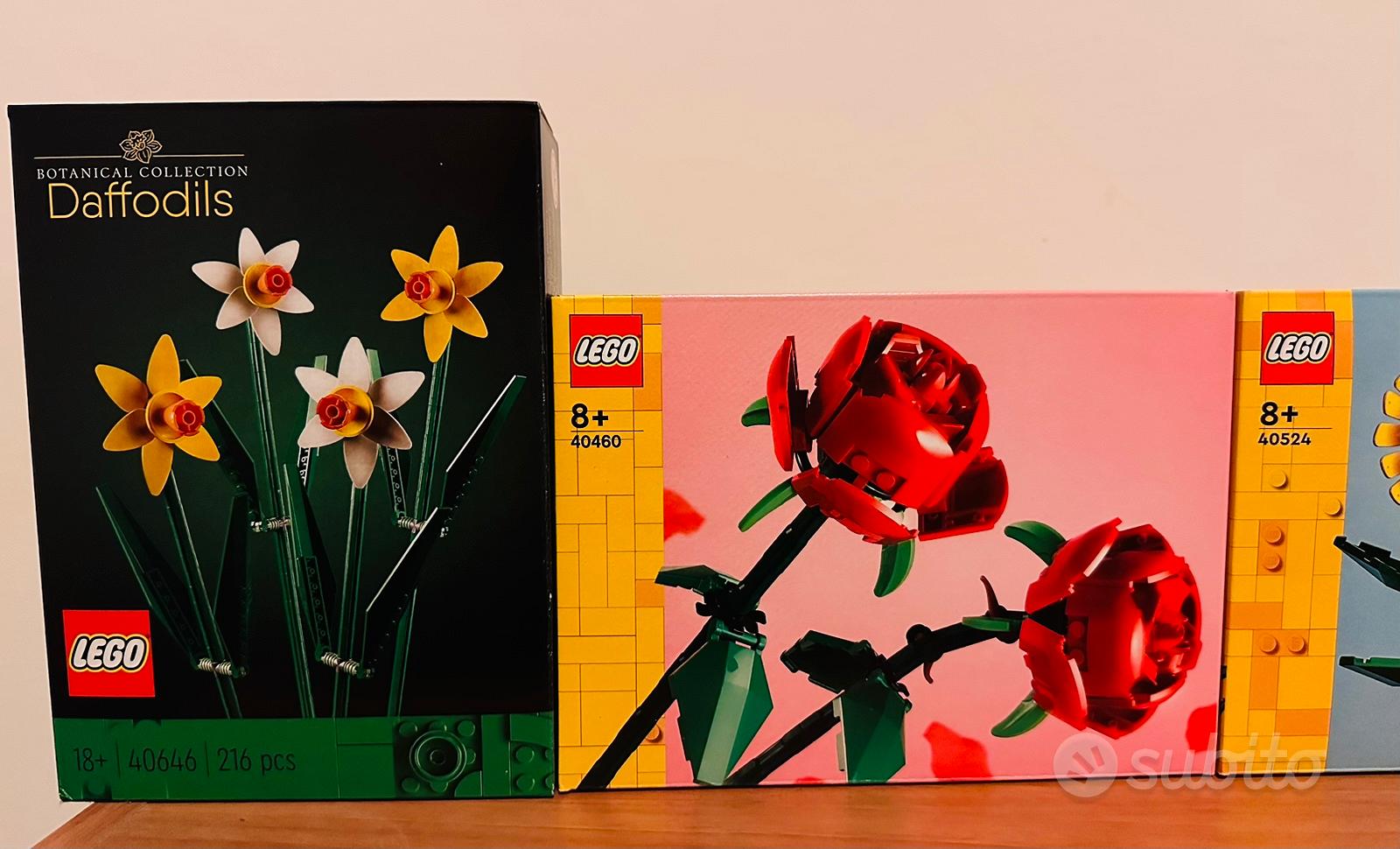 Fiori lego (narcisi,rose,girasoli,tulipani) - Collezionismo In vendita a  Viterbo