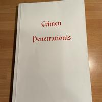 Crimen Penetrationis di Alfredo Ravanetti. 1’ Ed.
