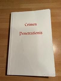 Crimen Penetrationis di Alfredo Ravanetti. 1’ Ed.