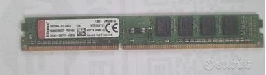 RAM KINGSTON BKMK0831556 KVR16LN11/4 4GB 1600 MHz