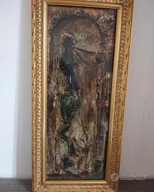 Dipinto ad olio di Giuseppe Barsciglié 