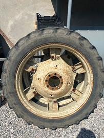 Ruote strette + flange trattore
