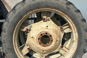 Ruote strette + flange trattore