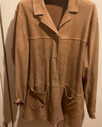 Giacca donna in camoscio