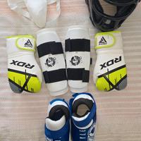 Kit Completo Kick Boxing Bambino (7 anni) - PARI A