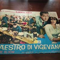 vechio e raro manifesto il maestro di vigevano 196