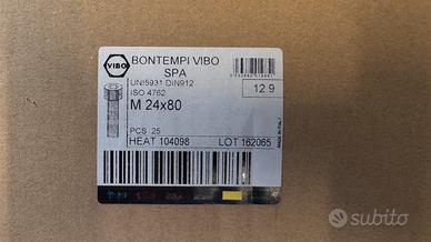 Vite TCEI ISO4762 M24x80 Cl.12.9